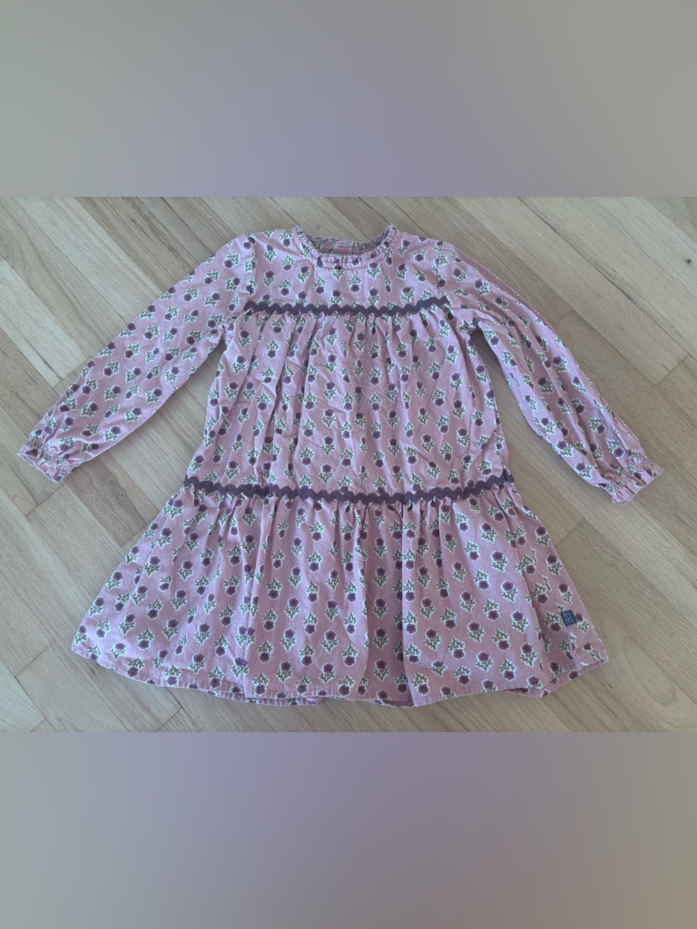 Modern Moments Pink Floral Toddler Dress